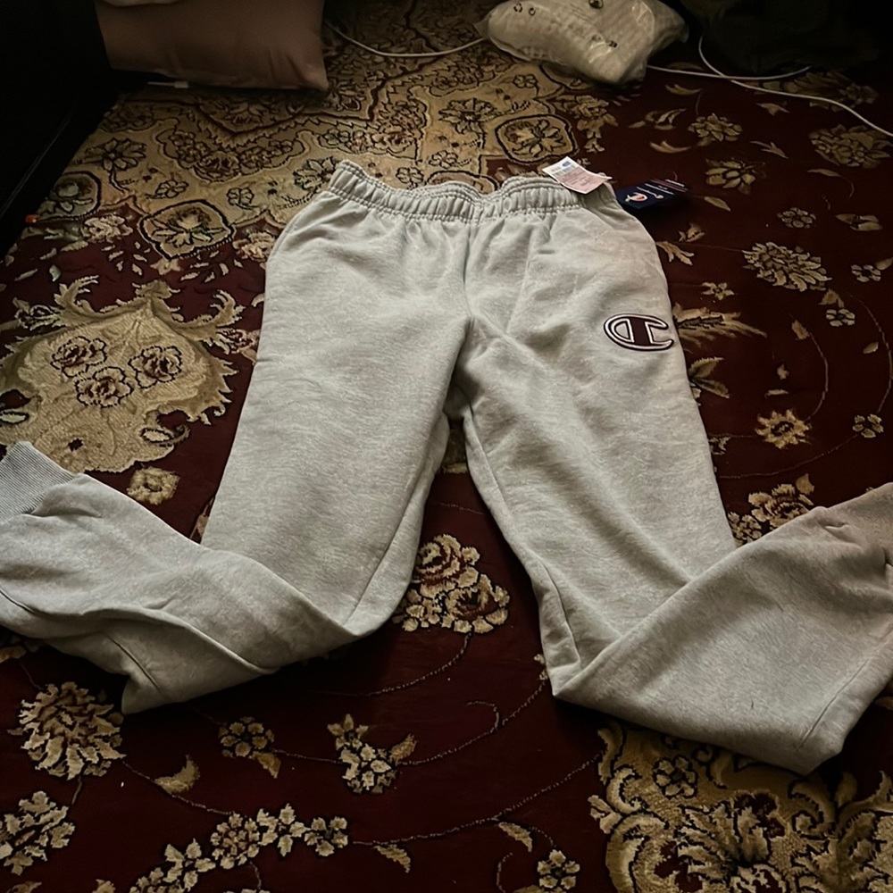 Champion sweatpants in a size small and it is new with the tag!